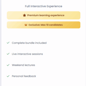 ORE Part 2 Interactive Course – DTP, OSCE & Medical Emergency Training