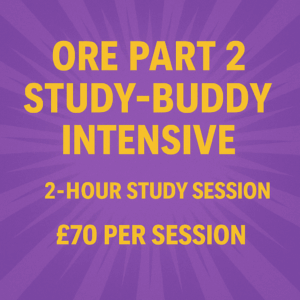 ORE Part 2 Study-Buddy Intensive